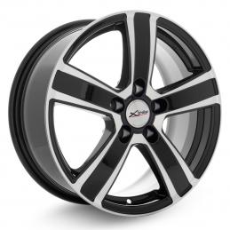 X`trike X-108 7x16 PCD5x112 ET45 DIA 66.6  BK/FP